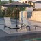 Flash Furniture Black/Gray Adjustable Chaise Lounge JJ-LC326-BLK-GRY-GG - alternate 2